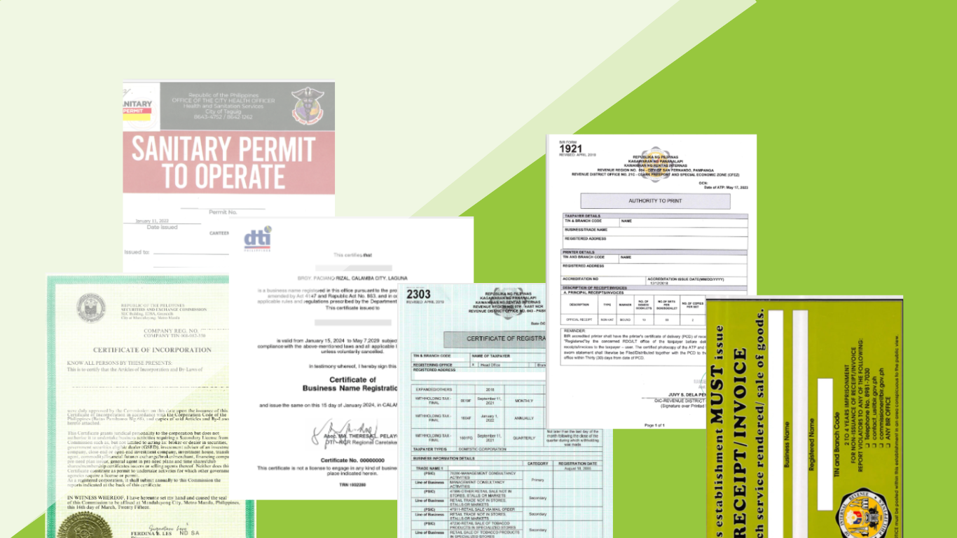 business permits and licenses