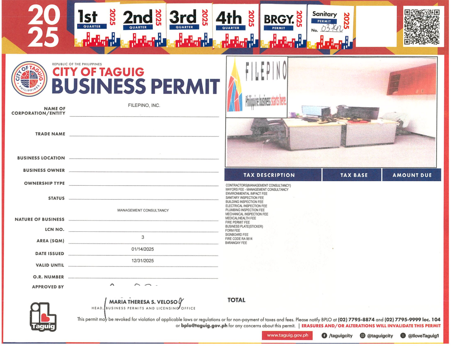 Taguig Business Permit